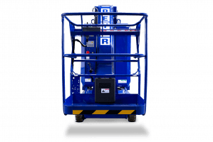 Arbeitskorb von Elektro-Mastbühne mit 10 m Arbeitshöhe