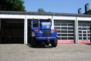 Schwerlast-Teleskopstapler von BEYER-Mietservice auf Baustelle