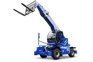 Teleskopstapler TSR 3580 mit angehobenem Teleskoparm