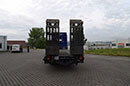 Heckansicht von Verkaufs-Sattelzugmaschine R 420 von Scania