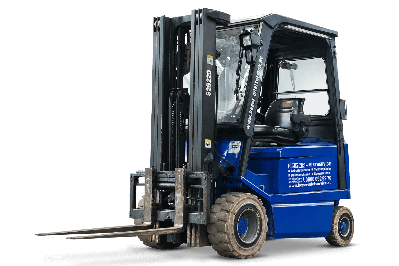 E Gabelstapler Fs 25 Ie 495 2 5 T Tragkraft 4 95 M Hubhohe Emissionsfrei Jetzt Mieten